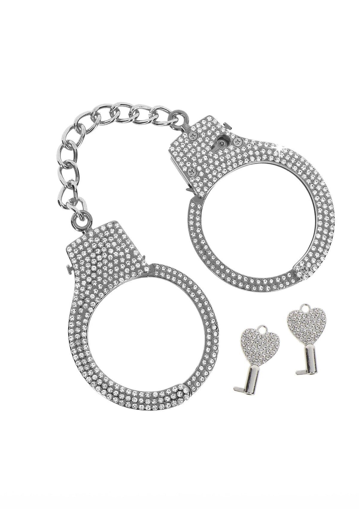Bestel: Diamond Wrist Cuffs Silver - bij Happytoys.nl, happytoys.be, Happytoys.ae: erotische sex webshop | liever Happy dan Easy ⭐⭐⭐⭐⭐