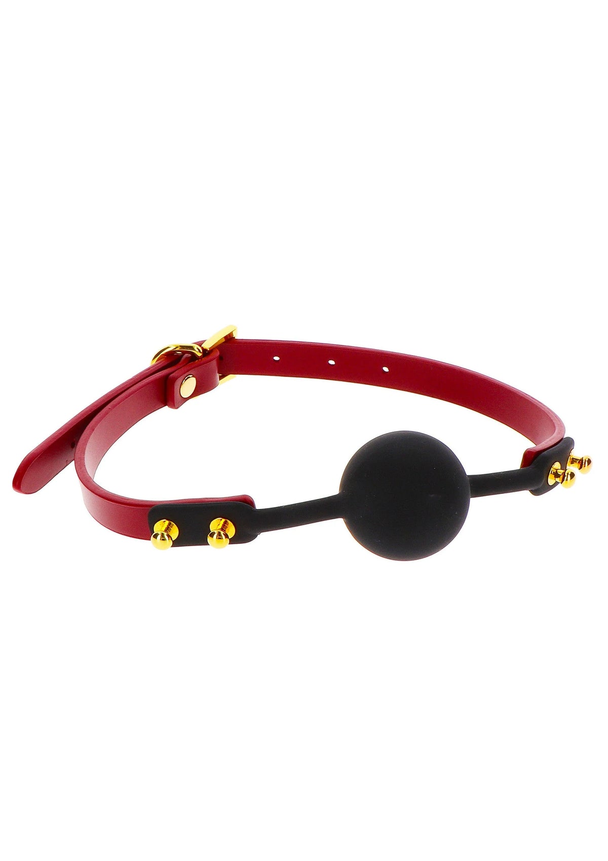 Bestel: Bondage in Luxury Silicone Ball Gag by Taboom - bij Happytoys: de erotische sex webshop | liever Happy dan Easy ⭐⭐⭐⭐⭐
