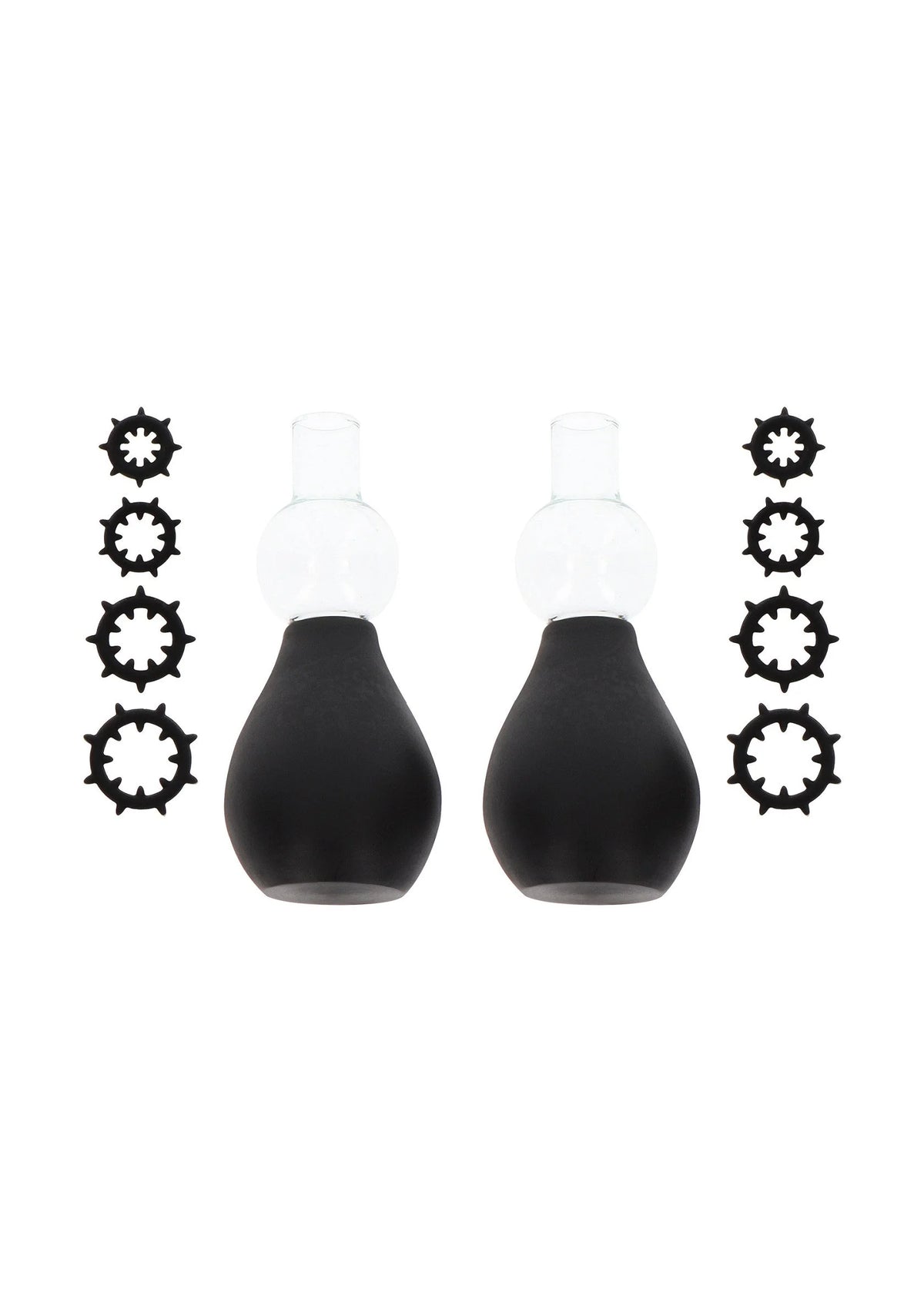 Nipple Enlargers with 8 Rings by Taboom Nipple Play