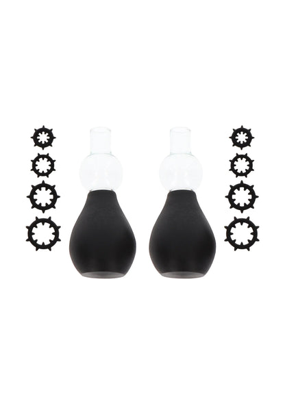 Nipple Enlargers with 8 Rings by Taboom Nipple Play