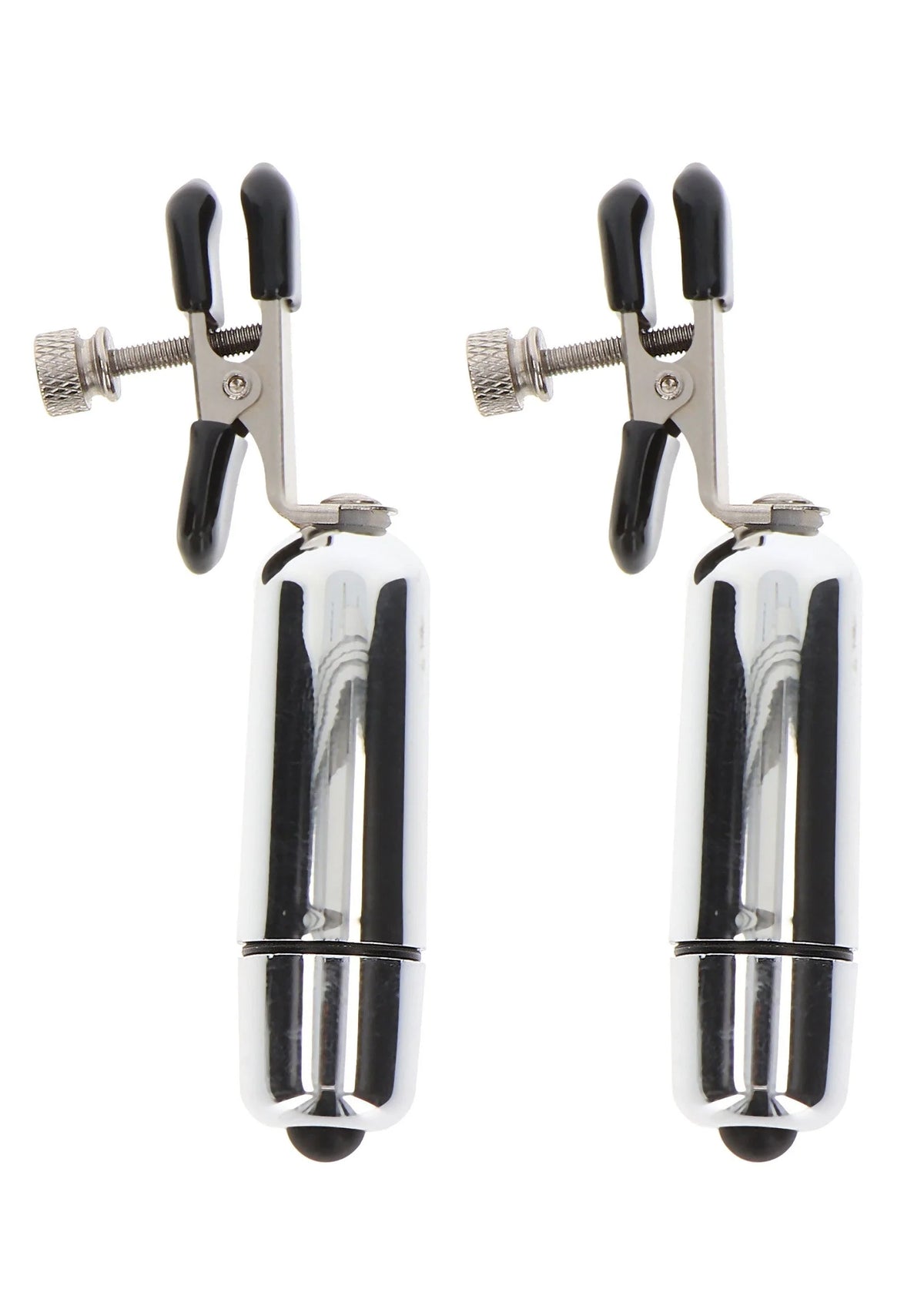Bestel: Adjustable Vibrating Clamps by Taboom Nipple Play - bij Happytoys: de erotische sex webshop | liever Happy dan Easy ⭐⭐⭐⭐⭐