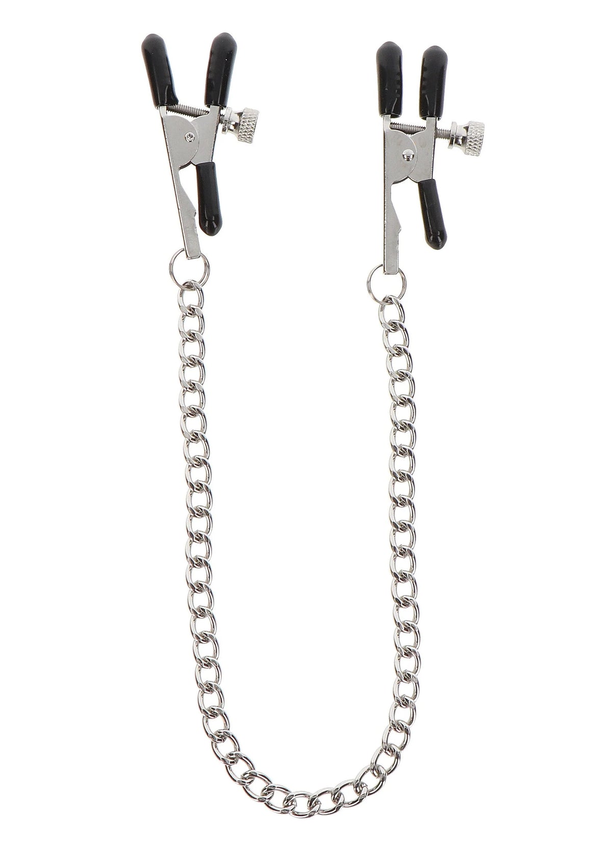 Bestel: Adjustable Clamps With Chain - bij Happytoys: de erotische sex webshop | liever Happy dan Easy ⭐⭐⭐⭐⭐