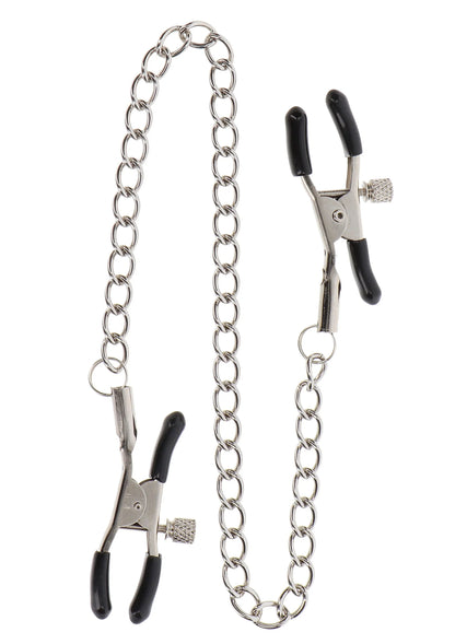 Bestel: Adjustable Clamps With Chain - bij Happytoys: de erotische sex webshop | liever Happy dan Easy ⭐⭐⭐⭐⭐