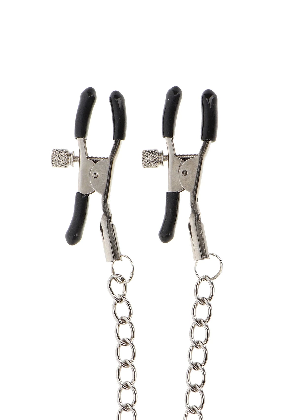 Bestel: Adjustable Clamps With Chain - bij Happytoys: de erotische sex webshop | liever Happy dan Easy ⭐⭐⭐⭐⭐