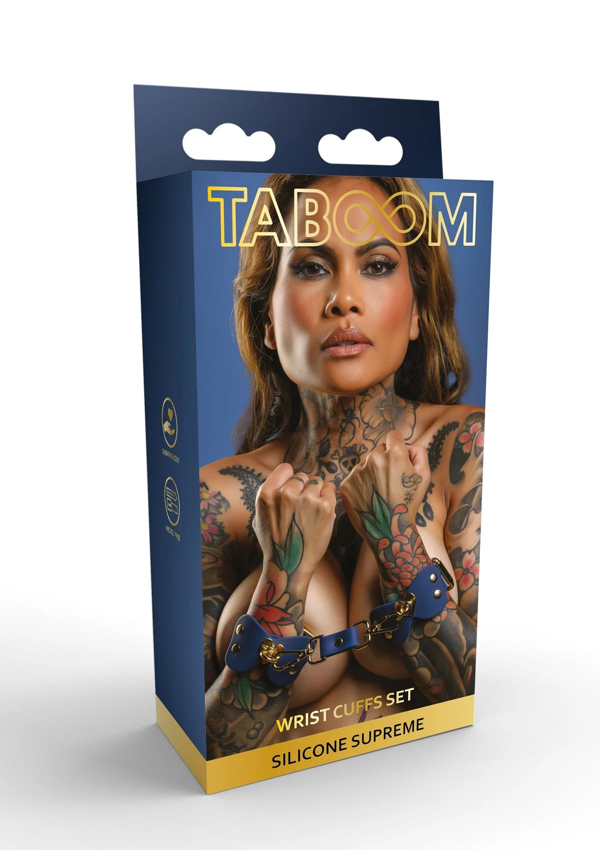 Bestel: Silicone Wrist Cuff Set by Taboom Silicone Supreme - bij Happytoys: de erotische sex webshop | liever Happy dan Easy ⭐⭐⭐⭐⭐