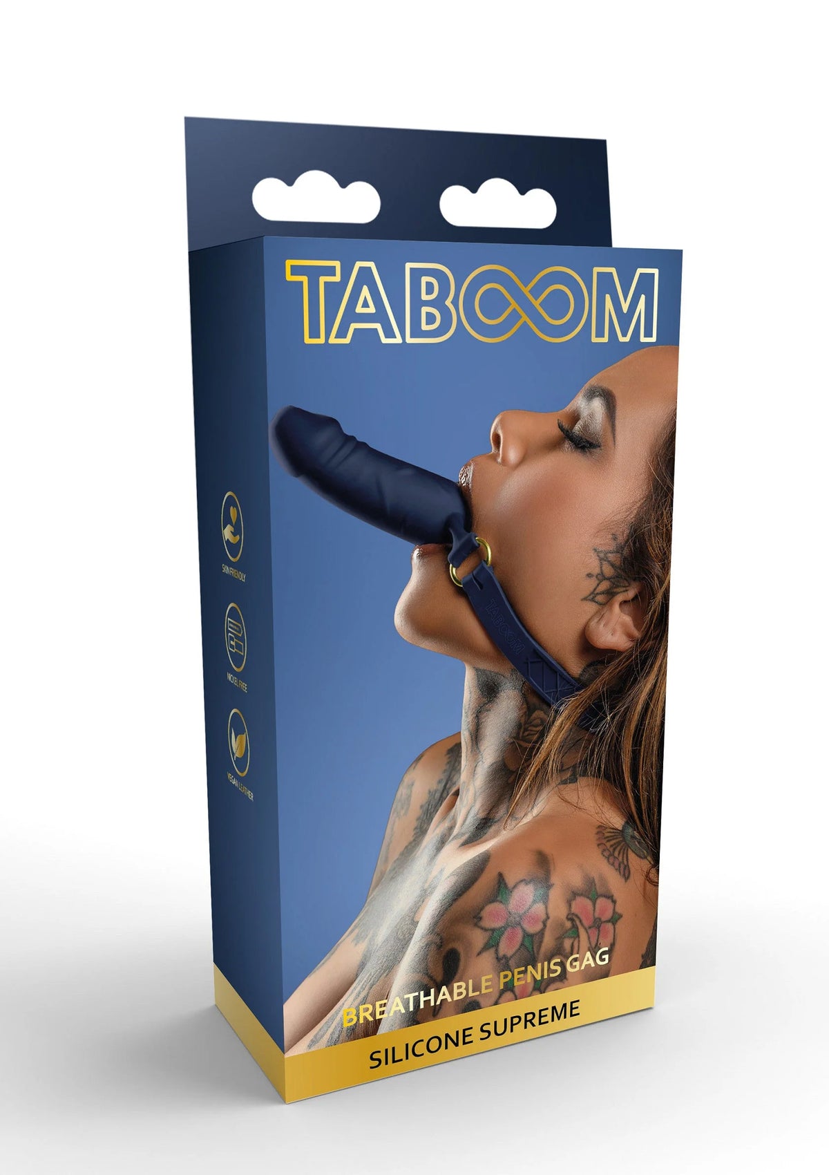 Bestel: Silicone Breathable Penis Gag by Taboom - bij Happytoys.nl, happytoys.be, Happytoys.ae: erotische sex webshop | liever Happy dan Easy ⭐⭐⭐⭐⭐