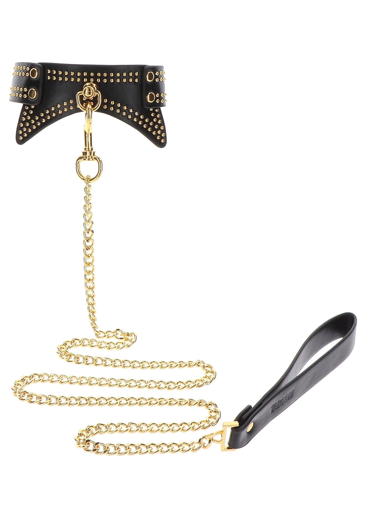 Bestel: Studded Collar and Leash by Taboom - bij Happytoys.nl, happytoys.be, Happytoys.ae: erotische sex webshop | liever Happy dan Easy ⭐⭐⭐⭐⭐