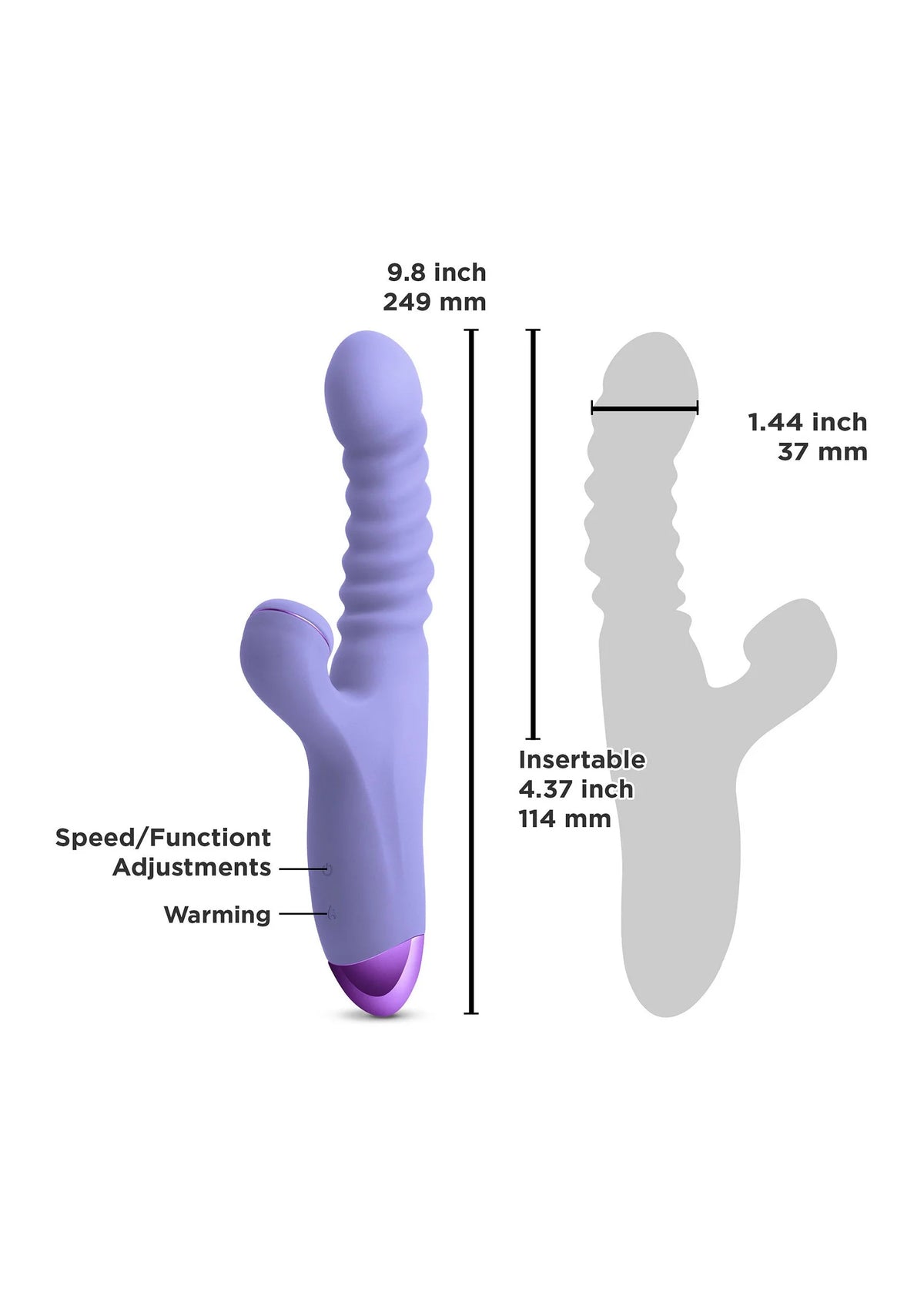 Bestel: Nova vibrator by NS Novelties Luxe - bij Happytoys: de erotische sex webshop | liever Happy dan Easy ⭐⭐⭐⭐⭐