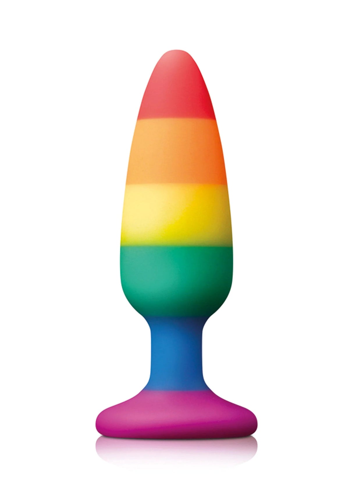 Bestel: Colours Pride Edition Pleasure Plug Medium Butplug by NS Novelties - bij Happytoys.nl, happytoys.be, Happytoys.ae: erotische sex webshop | liever Happy dan Easy ⭐⭐⭐⭐⭐ - Default Title - 18133 - RAINBOW