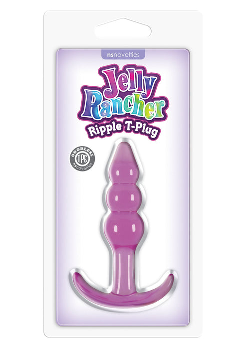 Bestel: T - Plug Ripple by NS Novelties Jelly Rancher - bij Happytoys.nl, happytoys.be, Happytoys.ae: erotische sex webshop | liever Happy dan Easy ⭐⭐⭐⭐⭐