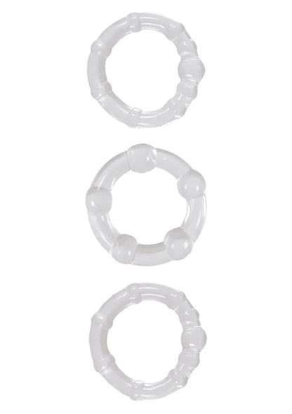 Bestel: Stamina Rings by NS Novelties - bij Happytoys.nl, happytoys.be, Happytoys.ae: erotische sex webshop | liever Happy dan Easy ⭐⭐⭐⭐⭐ - Clear - 18368 - CLEAR