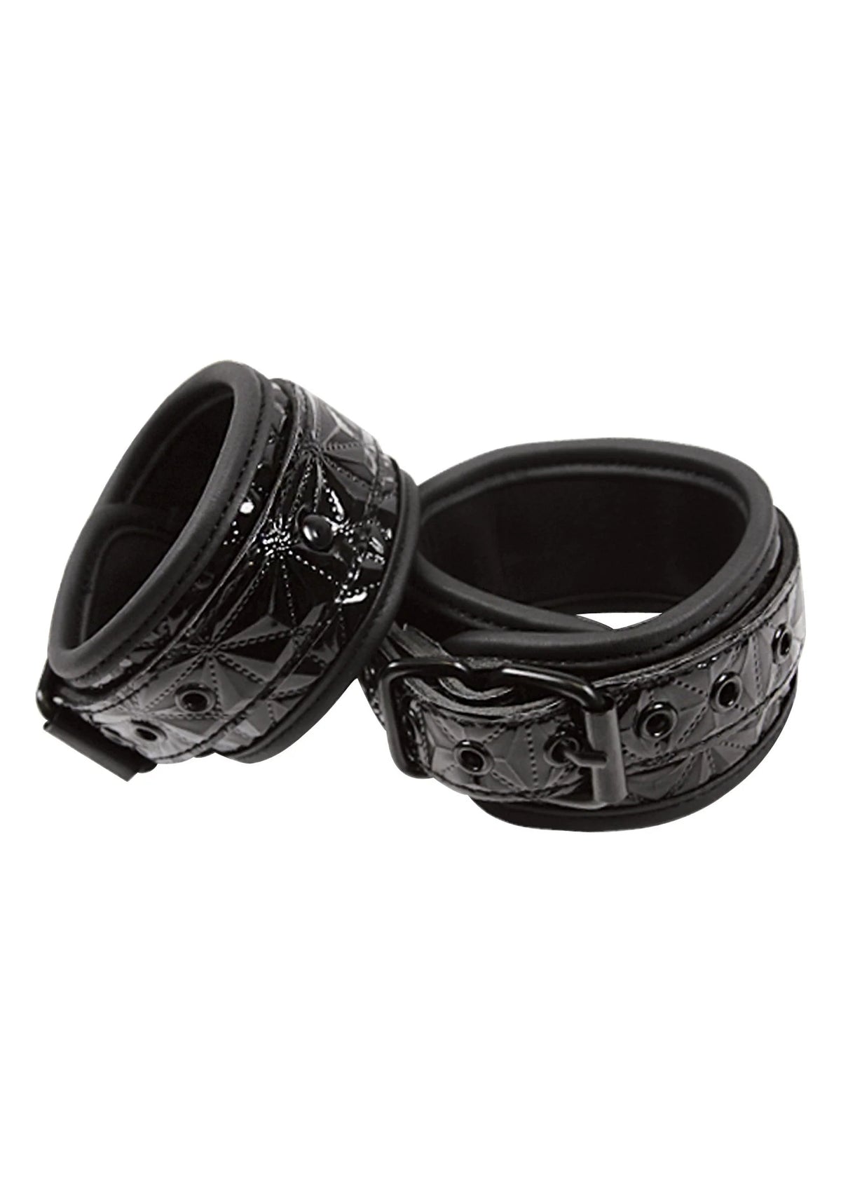 Bestel: Wrist Cuffs by NS Novelties Sinfull - bij Happytoys.nl, happytoys.be, Happytoys.ae: erotische sex webshop | liever Happy dan Easy ⭐⭐⭐⭐⭐