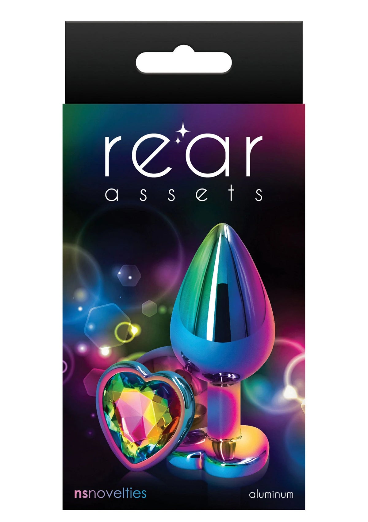 Bestel: Rear Assets Mulitcolor Heart M - bij Happytoys.nl, happytoys.be, Happytoys.ae: erotische sex webshop | liever Happy dan Easy ⭐⭐⭐⭐⭐
