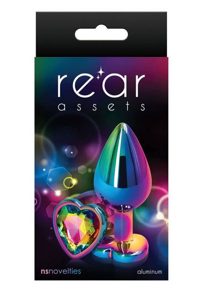 Bestel: Rear Assets Mulitcolor Heart M - bij Happytoys.nl, happytoys.be, Happytoys.ae: erotische sex webshop | liever Happy dan Easy ⭐⭐⭐⭐⭐