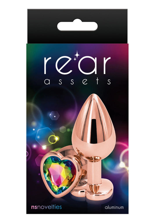 Bestel: Rear Assets Rose Gold Heart M by NS Novelties Rear Assets - bij Happytoys: de erotische sex webshop | liever Happy dan Easy ⭐⭐⭐⭐⭐