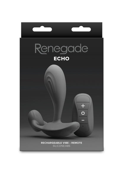 Bestel: Echo Prostate Plug with remote control by NS Novelties Renegade - bij Happytoys.nl, happytoys.be, Happytoys.ae: erotische sex webshop | liever Happy dan Easy ⭐⭐⭐⭐⭐