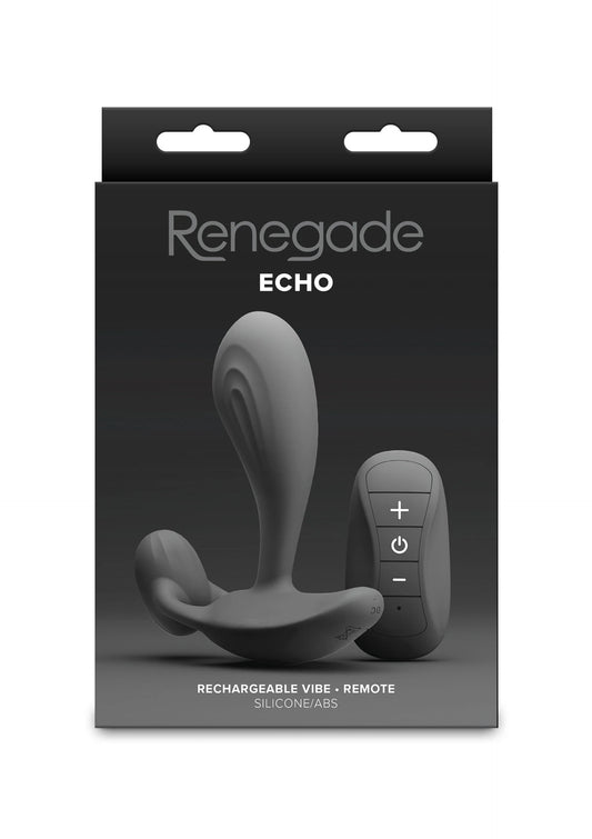 Bestel: Echo Prostate Plug with remote control by NS Novelties Renegade - bij Happytoys.nl, happytoys.be, Happytoys.ae: erotische sex webshop | liever Happy dan Easy ⭐⭐⭐⭐⭐