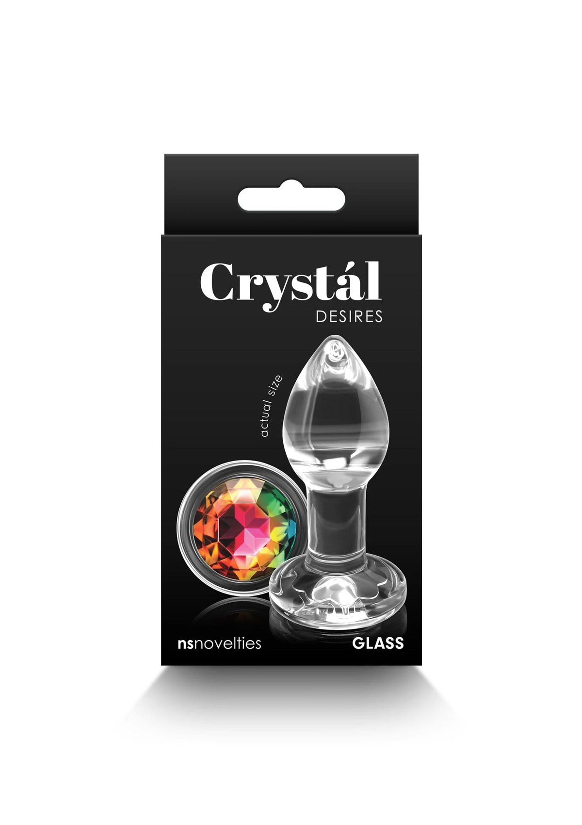 Bestel: Crystal Desires Rainbow Gem Small - bij Happytoys.nl, happytoys.be, Happytoys.ae: erotische sex webshop | liever Happy dan Easy ⭐⭐⭐⭐⭐