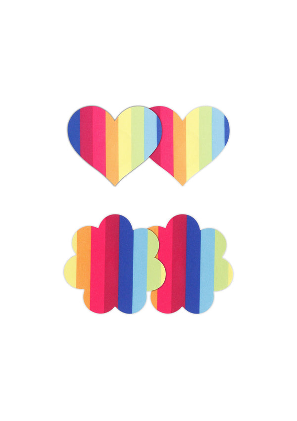 Bestel: Pasties Heart & Flower 2 Pair by NS Novelties Pretty Pasties - bij Happytoys: de erotische sex webshop | liever Happy dan Easy ⭐⭐⭐⭐⭐