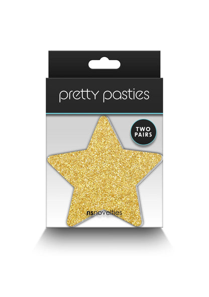 Bestel: Pasties Glitter Stars 2 Pair - bij Happytoys.nl, happytoys.be, Happytoys.ae: erotische sex webshop | liever Happy dan Easy ⭐⭐⭐⭐⭐