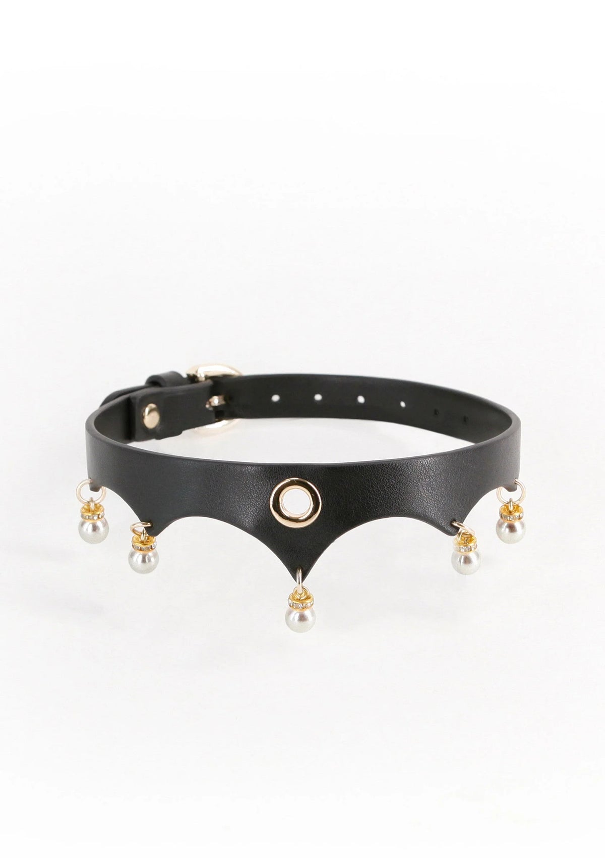 Bestel: Jezebel Collar - bij Happytoys.nl, happytoys.be, Happytoys.ae: erotische sex webshop | liever Happy dan Easy ⭐⭐⭐⭐⭐ - Default Title - 19232 - BLACK