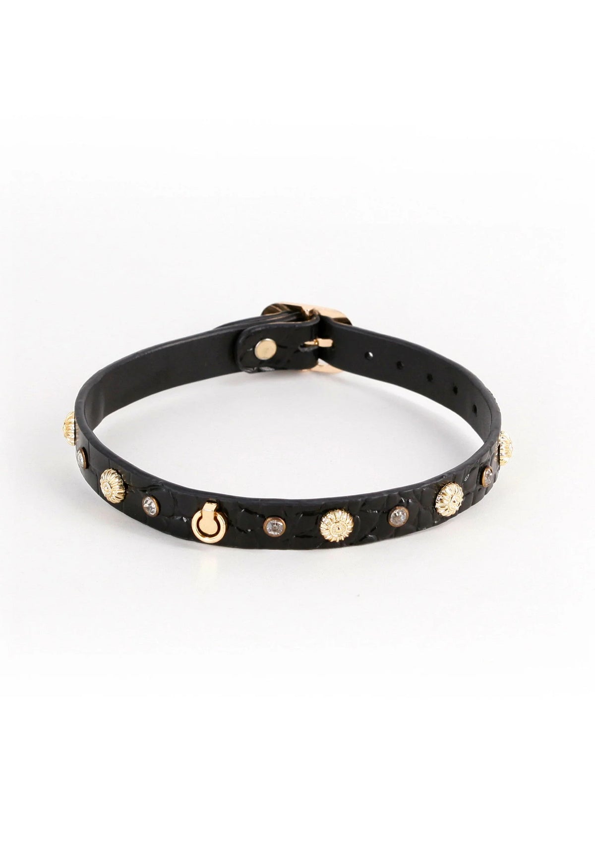 Bestel: Alina Collar - bij Happytoys: de erotische sex webshop | liever Happy dan Easy ⭐⭐⭐⭐⭐ - Default Title - 19235 - BLACK