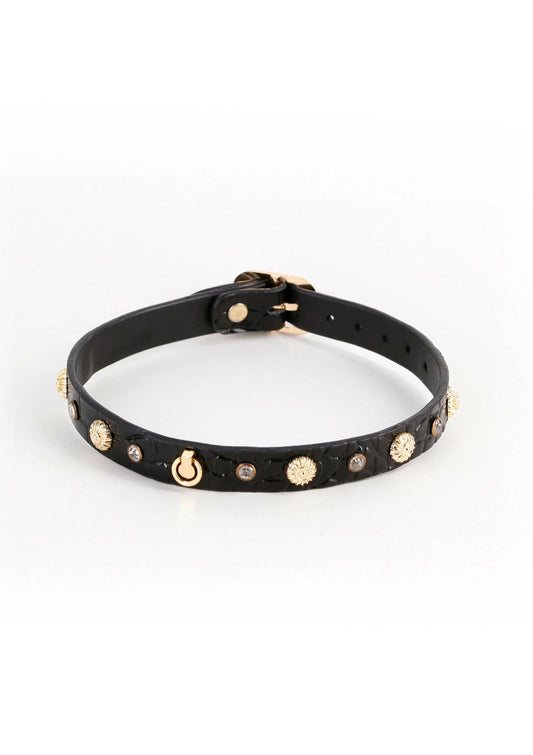 Bestel: Alina Collar - bij Happytoys: de erotische sex webshop | liever Happy dan Easy ⭐⭐⭐⭐⭐ - Default Title - 19235 - BLACK