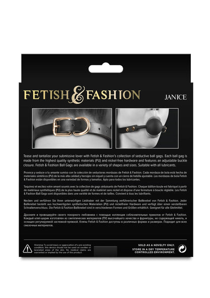 Bestel: Fetish & Fashion Janice Gag - bij Happytoys.nl, happytoys.be, Happytoys.ae: erotische sex webshop | liever Happy dan Easy ⭐⭐⭐⭐⭐