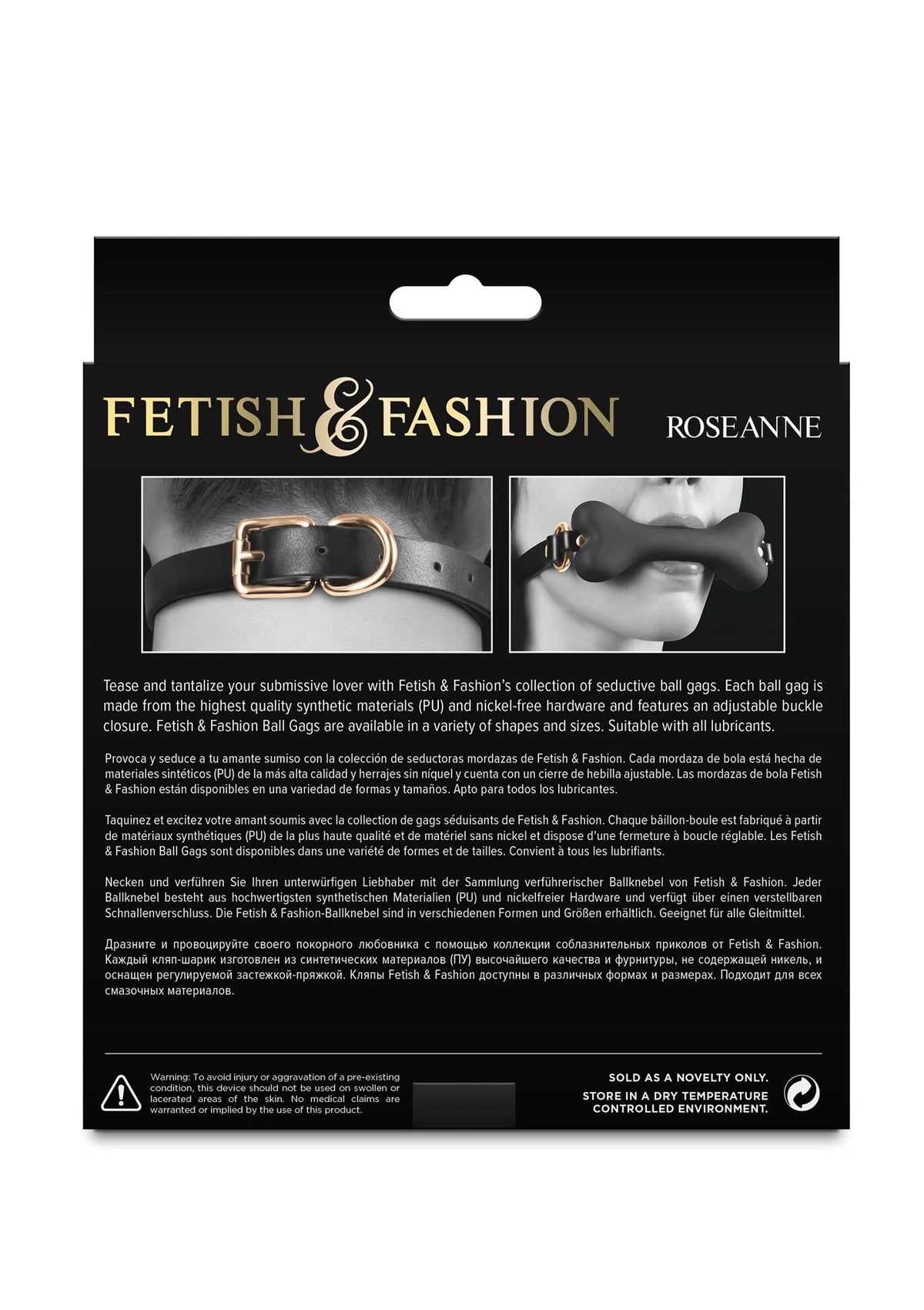Bestel: Fetish & Fashion Roseanne Gag - bij Happytoys.nl, happytoys.be, Happytoys.ae: erotische sex webshop | liever Happy dan Easy ⭐⭐⭐⭐⭐