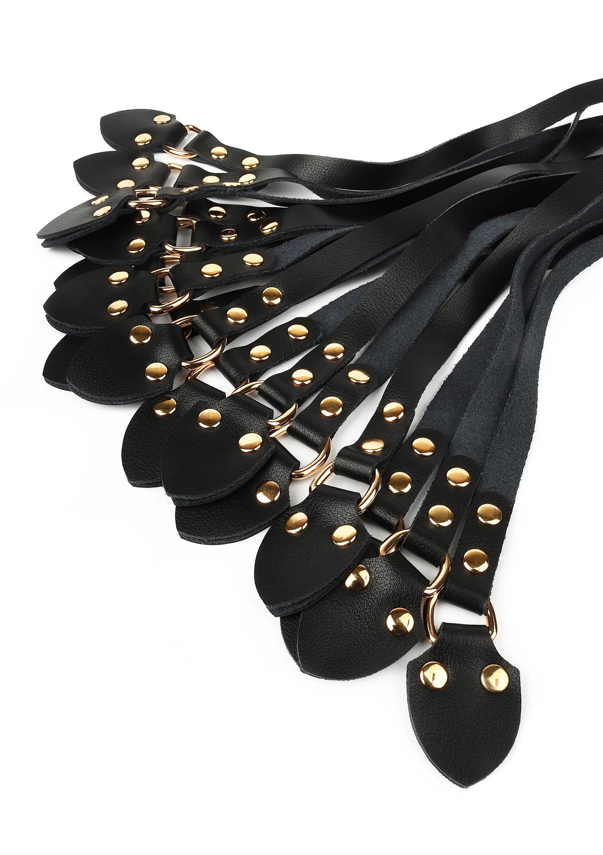 Bestel: Masters Real Leather Cat - o - Nine Whip by Hidden Desire - bij Happytoys: de erotische sex webshop | liever Happy dan Easy ⭐⭐⭐⭐⭐