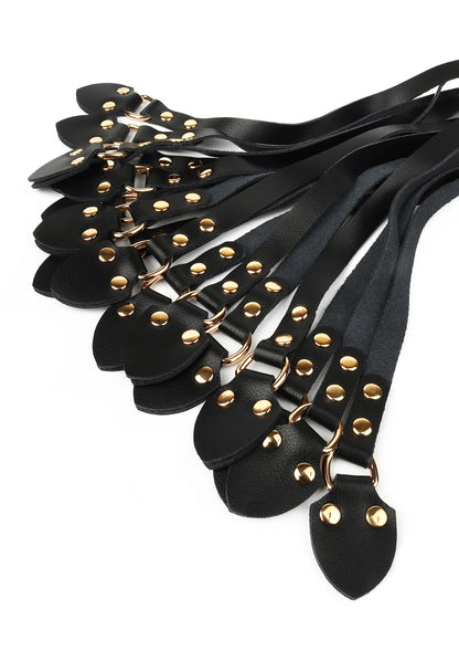 Bestel: Masters Real Leather Cat - o - Nine Whip by Hidden Desire - bij Happytoys: de erotische sex webshop | liever Happy dan Easy ⭐⭐⭐⭐⭐