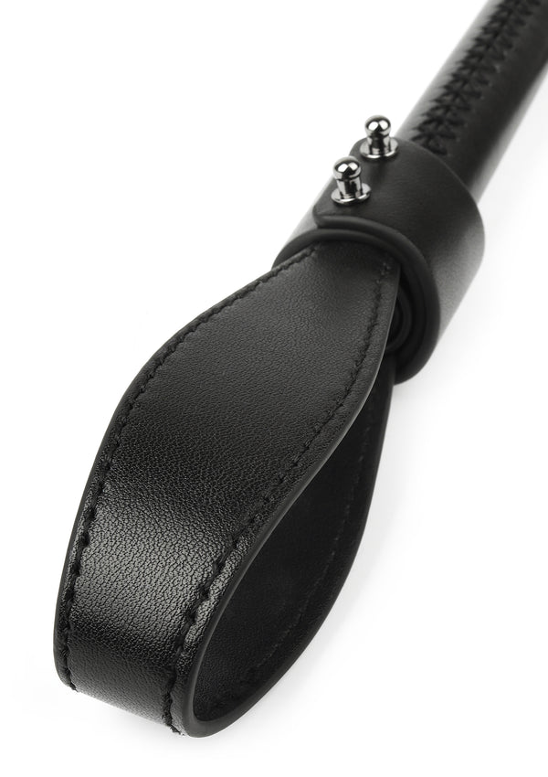 Bestel: Genuine Leather Chain Whip by Hidden Desire Master - bij Happytoys: de erotische sex webshop | liever Happy dan Easy ⭐⭐⭐⭐⭐ - Default Title - 20009 - BLACK