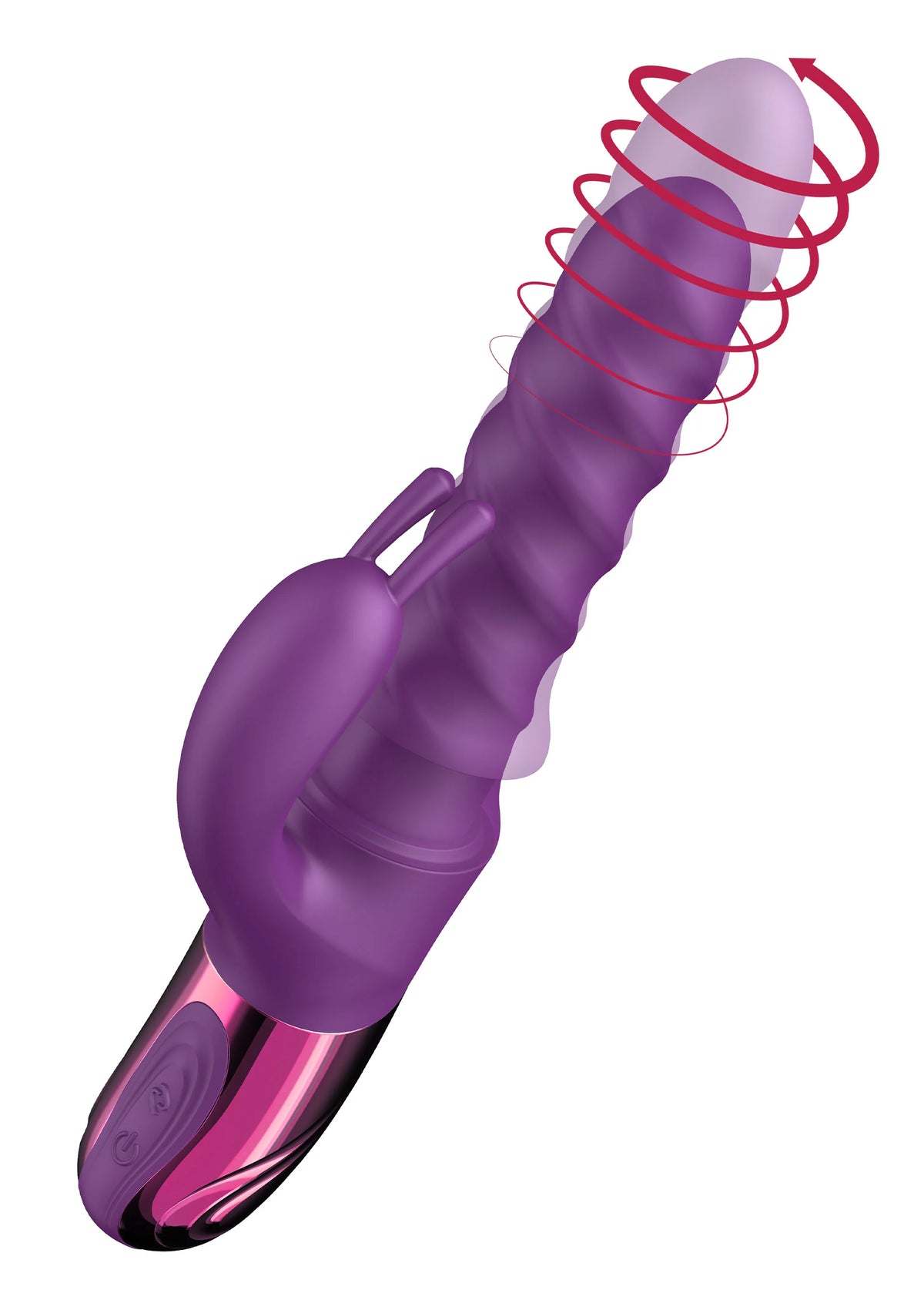 Bestel: Swirl Rabbit Vibrator by She.E.O. - bij Happytoys: de erotische sex webshop | liever Happy dan Easy ⭐⭐⭐⭐⭐