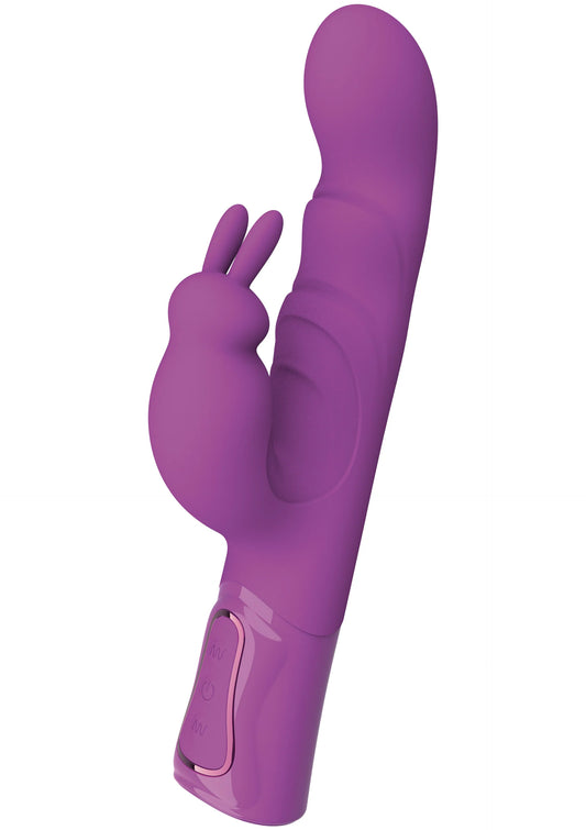 Bestel: Vibrating G - Spot Thick Rabbit Vibrator - bij Happytoys: de erotische sex webshop | liever Happy dan Easy ⭐⭐⭐⭐⭐ - Default Title - 20210 - PURPLE