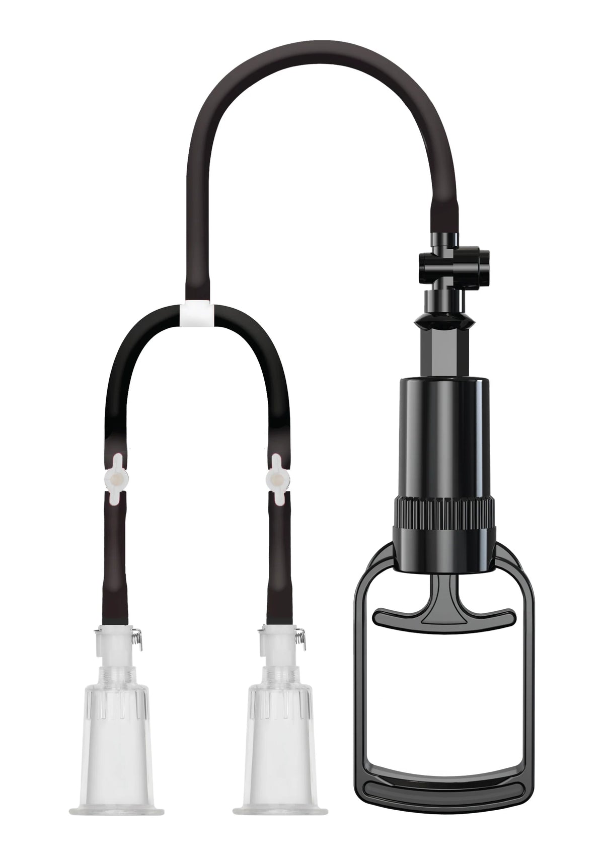 Bestel: Vacuum Nipple Pleasure Pump M/L by She.E.O. - bij Happytoys.nl, happytoys.be, Happytoys.ae: erotische sex webshop | liever Happy dan Easy ⭐⭐⭐⭐⭐ - Default Title - 20253 - BLACK