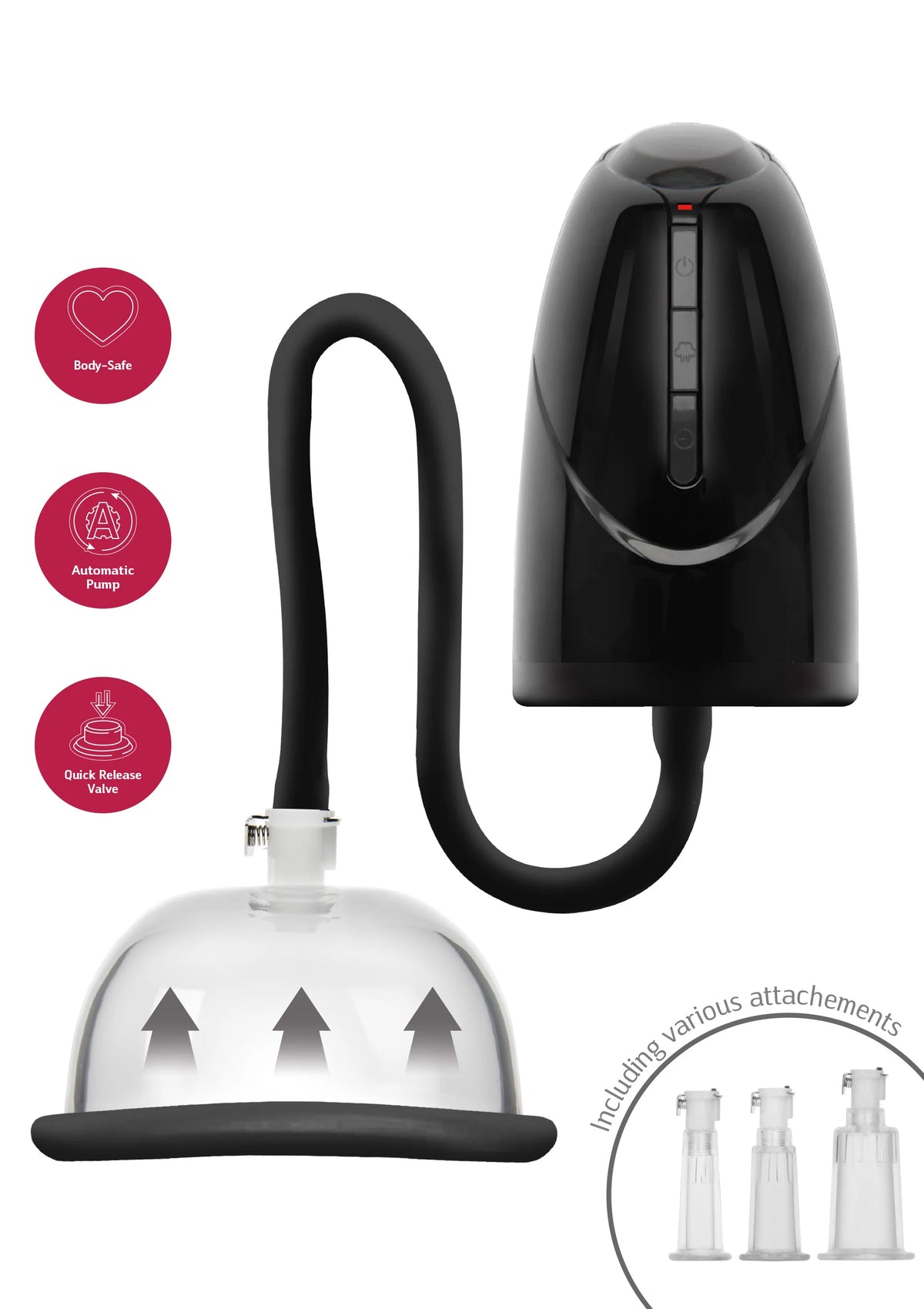 Bestel: Vacuum Vagina & Clitoral Automatic Pump by She.E.O. - bij Happytoys.nl, happytoys.be, Happytoys.ae: erotische sex webshop | liever Happy dan Easy ⭐⭐⭐⭐⭐