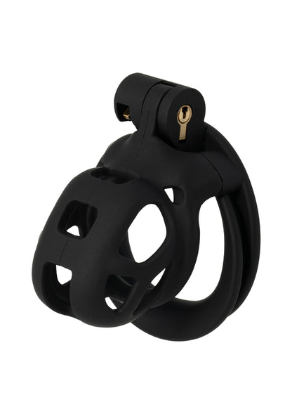 Bestel: Penis Prison Cock Cage X - Short by Hidden Desire - bij Happytoys.nl, happytoys.be, Happytoys.ae: erotische sex webshop | liever Happy dan Easy ⭐⭐⭐⭐⭐ - Zwart - 20350 - BLACK