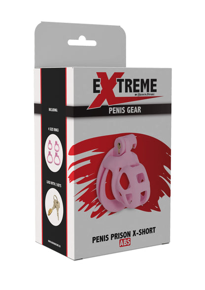 Bestel: Penis Prison Cock Cage X - Short by Hidden Desire - bij Happytoys.nl, happytoys.be, Happytoys.ae: erotische sex webshop | liever Happy dan Easy ⭐⭐⭐⭐⭐