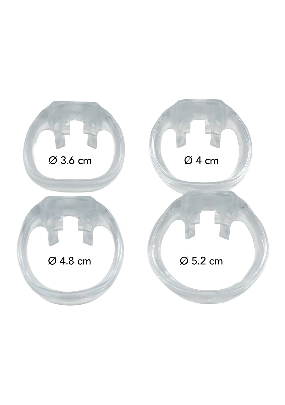 Bestel: Clear Control Cock Cage Long by Hidden Desire - bij Happytoys.nl, happytoys.be, Happytoys.ae: erotische sex webshop | liever Happy dan Easy ⭐⭐⭐⭐⭐