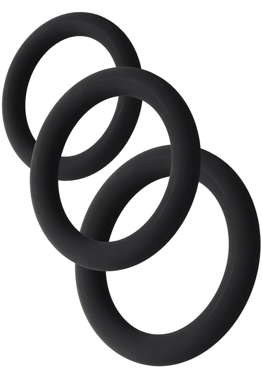 Bestel: Stamina Starter C - Rings 3 Pcs Set by Hidden Desire Extreme - bij Happytoys.nl, happytoys.be, Happytoys.ae: erotische sex webshop | liever Happy dan Easy ⭐⭐⭐⭐⭐ - Default Title - 20504 - BLACK