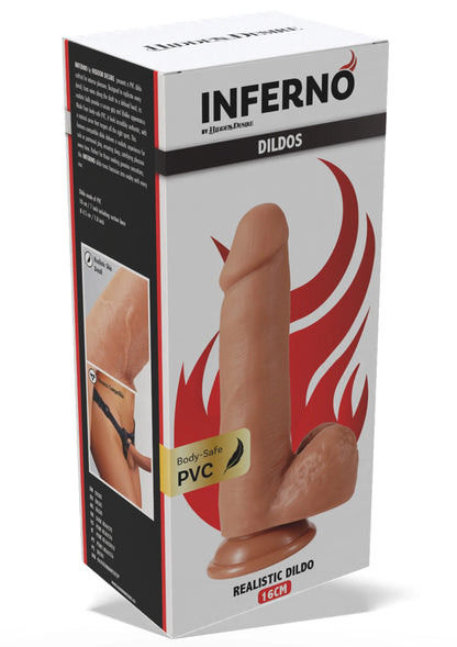 Bestel: Realistic Dildo PVC 16 cm by Hidden Desire - bij Happytoys.nl, happytoys.be, Happytoys.ae: erotische sex webshop | liever Happy dan Easy ⭐⭐⭐⭐⭐