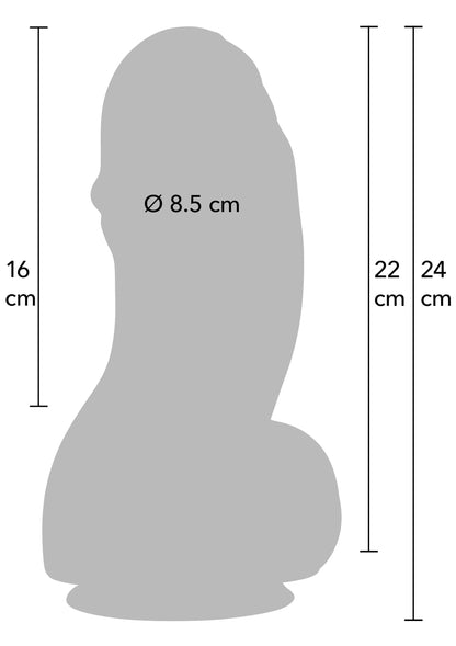 Bestel: Fat Boys Dildo PVC 22 cm by Hidden Desire - bij Happytoys.nl, happytoys.be, Happytoys.ae: erotische sex webshop | liever Happy dan Easy ⭐⭐⭐⭐⭐
