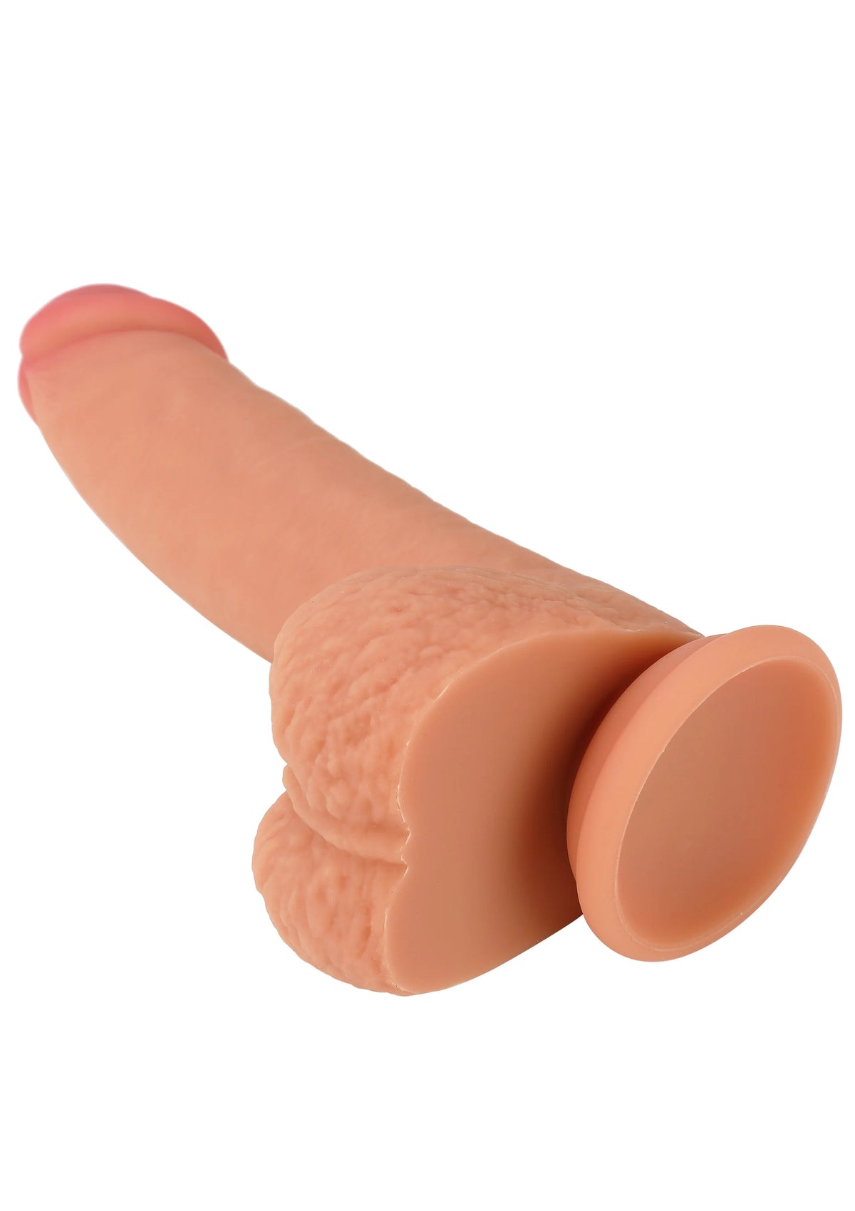 Bestel: Realistic Dildo Liquid Silicone 18 cm by Hidden Desire - bij Happytoys.nl, happytoys.be, Happytoys.ae: erotische sex webshop | liever Happy dan Easy ⭐⭐⭐⭐⭐