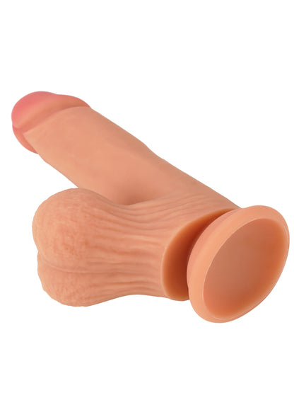 Bestel: Realistic Dildo Liquid Silicone 19 cm by Hidden Desire - bij Happytoys: de erotische sex webshop | liever Happy dan Easy ⭐⭐⭐⭐⭐