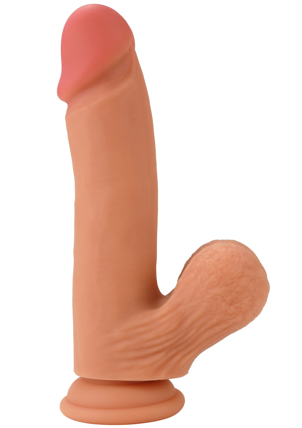 Bestel: Realistic Dildo Liquid Silicone 19 cm by Hidden Desire - bij Happytoys: de erotische sex webshop | liever Happy dan Easy ⭐⭐⭐⭐⭐