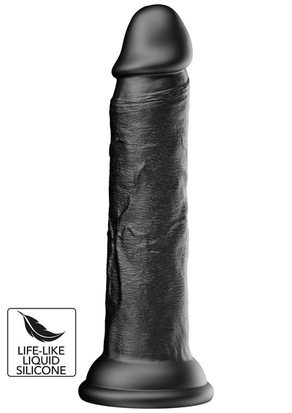 Bestel: Realistic Dong Liquid Silicone 19 cm by Hidden Desire - bij Happytoys.nl, happytoys.be, Happytoys.ae: erotische sex webshop | liever Happy dan Easy ⭐⭐⭐⭐⭐ - Zwart - 20711 - BLACK