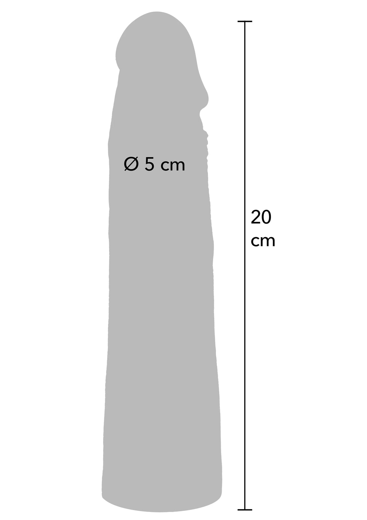 Bestel: Penis Sleeve Liquid Silicone 20 cm by Hidden Desire - bij Happytoys.nl, happytoys.be, Happytoys.ae: erotische sex webshop | liever Happy dan Easy ⭐⭐⭐⭐⭐