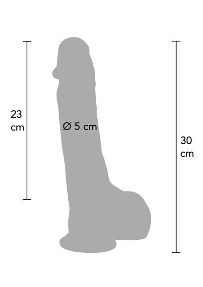 Bestel: Ultra Realistic Dildo Silicone 28 cm by Hidden Desire - bij Happytoys: de erotische sex webshop | liever Happy dan Easy ⭐⭐⭐⭐⭐