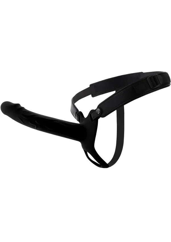 Hollow Penis Strapon 20cm Black by Hidden Desire - Happytoys Sexshop: online sex shop for Feeling Happy & Easy 😊 - Discreet geleverd