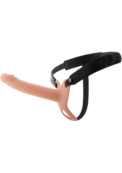 Bestel: Hollow Penis Strapon 20cm Black by Hidden Desire - bij Happytoys: de erotische sex webshop | liever Happy dan Easy ⭐⭐⭐⭐⭐